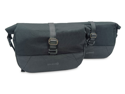 For Royal Enfield Super Meteor 650 Pannier Rails & Soft Pannier Bags D1