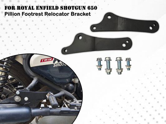 For Royal Enfield Shotgun 650 Pillion Footrest Relocator Bracket