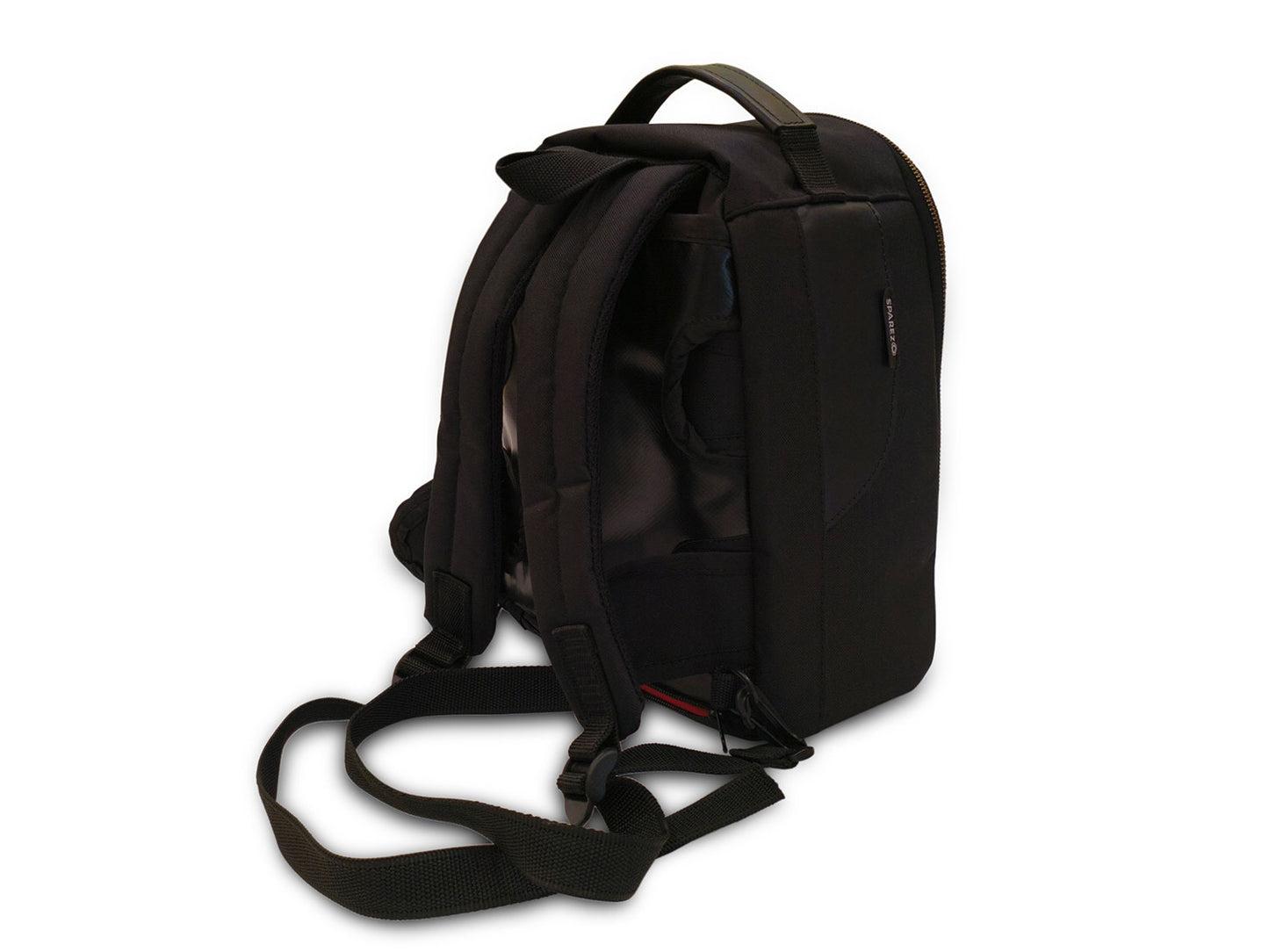 For Royal Enfield Super Meteor 650 Leather & Canvas Tank Bag Black Color