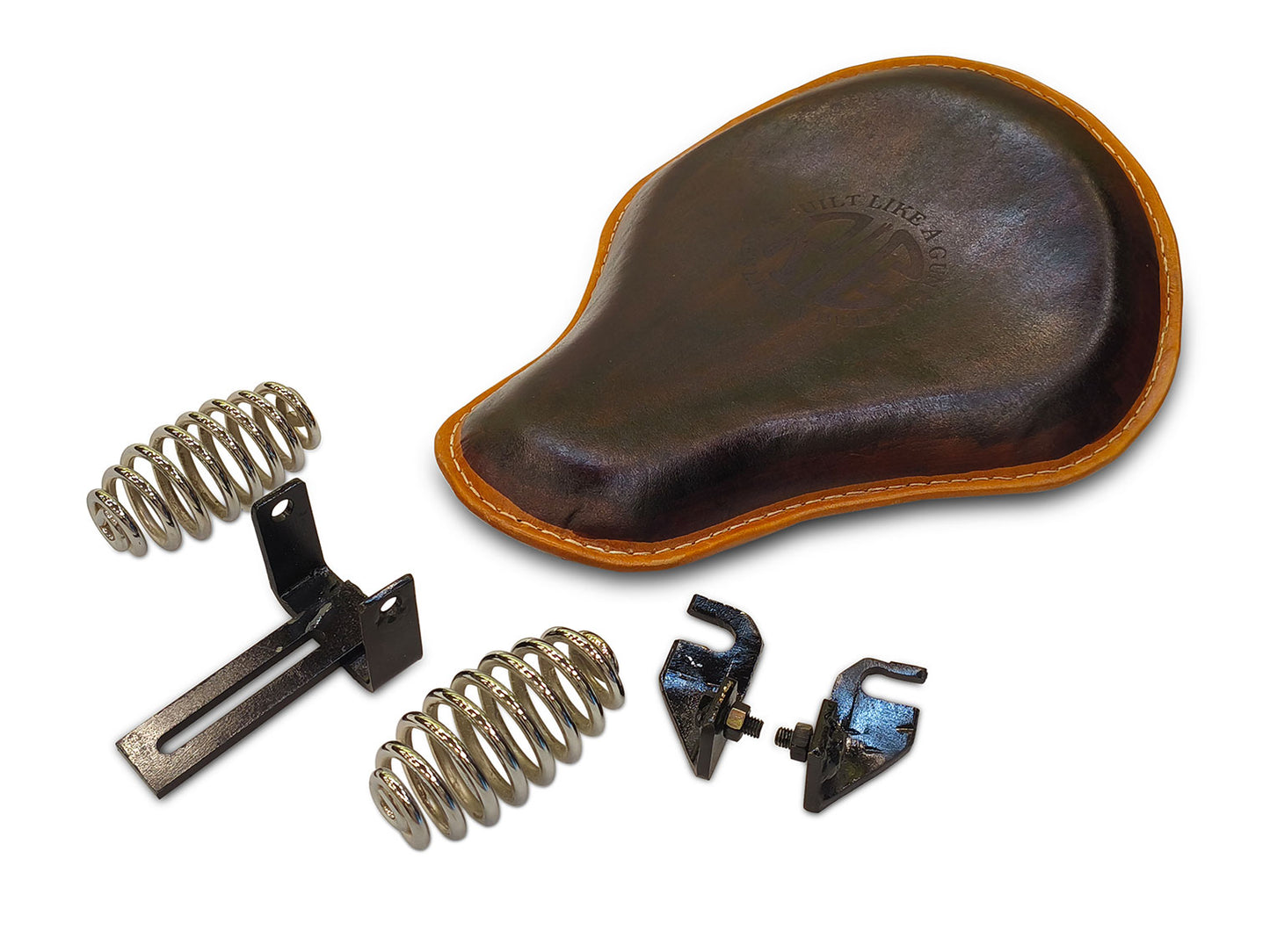 For Royal Enfield Classic 650 Front Rider Solo Seat Antique Brown
