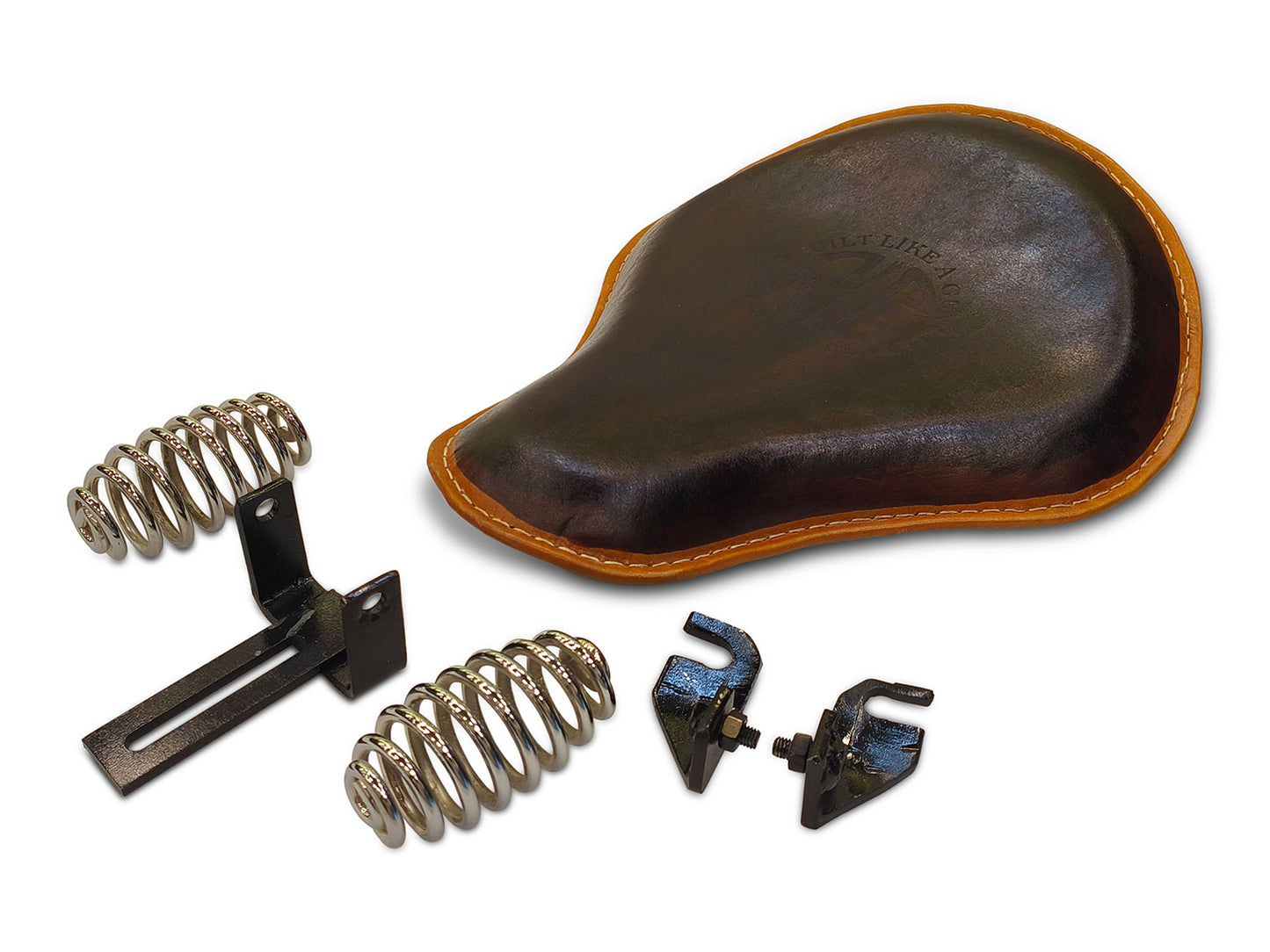 For Royal Enfield Classic 650 Front Rider Solo Seat Antique Brown