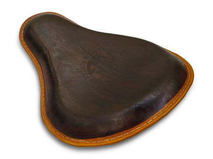 For Royal Enfield Classic 650 Front Rider Solo Seat Antique Brown