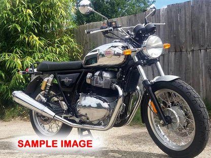 For Royal Enfield Interceptor 650 Fuel Gas Petrol Tank Chrome