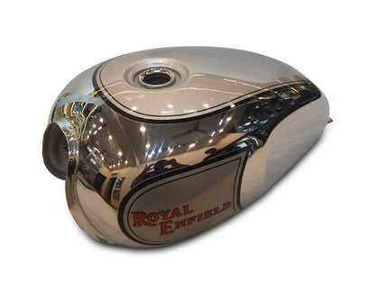 For Royal Enfield Interceptor 650 Fuel Gas Petrol Tank Chrome