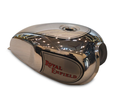 For Royal Enfield Interceptor 650 Fuel Gas Petrol Tank Chrome