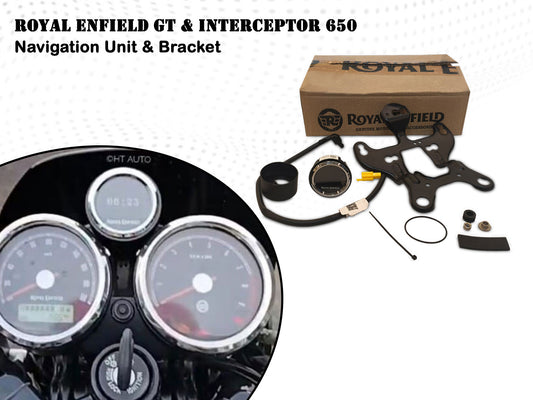 Genuine Royal Enfield GT & Interceptor 650 Navigation Unit & Bracket