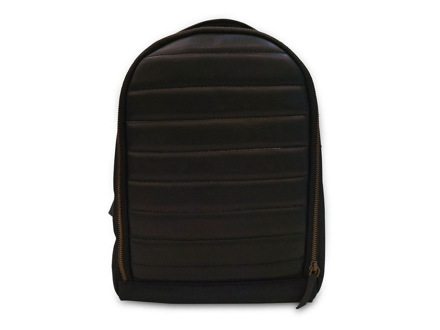 For Royal Enfield Bear 650 Leather & Canvas Tank Bag Black Color