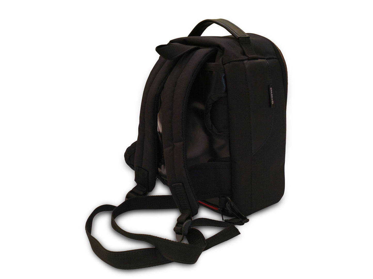 For Royal Enfield Bear 650 Leather & Canvas Tank Bag Black Color