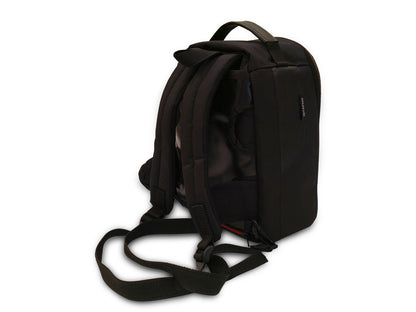 For Royal Enfield Bear 650 Leather & Canvas Tank Bag Black Color