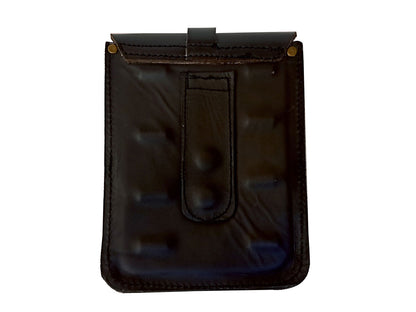 For Royal Enfield Classic 650 Leather Magnetic Tank Pouch Black