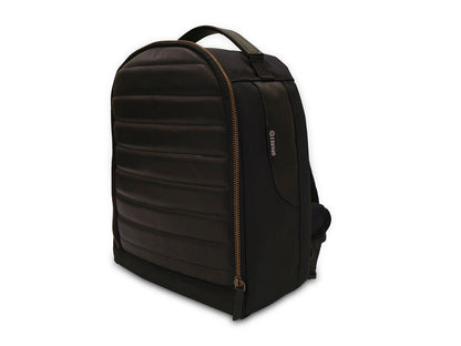 For Royal Enfield Classic 650 Leather & Canvas Tank Bag Black Color
