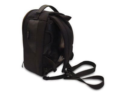 For Royal Enfield Classic 650 Leather & Canvas Tank Bag Black Color