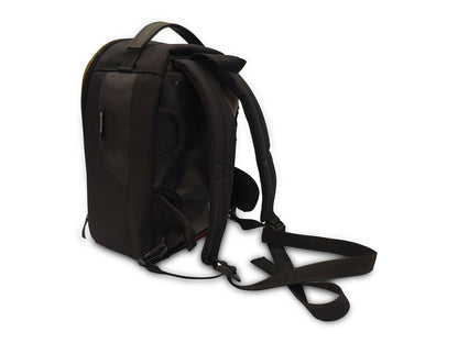 For Royal Enfield Classic 650 Leather & Canvas Tank Bag Black Color