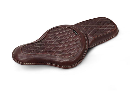 For Royal Enfield Classic 650 Front & Rear Seats And Saddle Stay With Bags Antique Brown