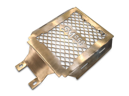For Royal Enfield Super Meteor 650 Radiator Guard Grill Silver