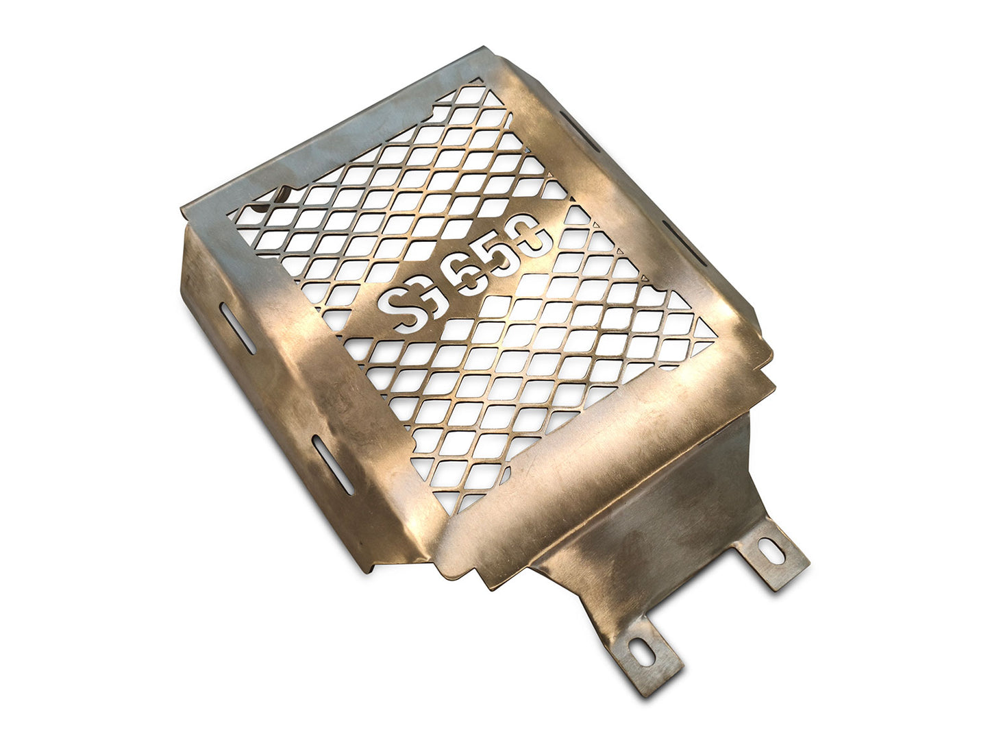 For Royal Enfield Shotgun 650 Radiator Guard Grill Silver