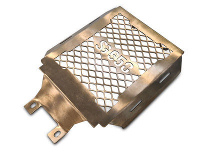 For Royal Enfield Shotgun 650 Radiator Guard Grill Silver