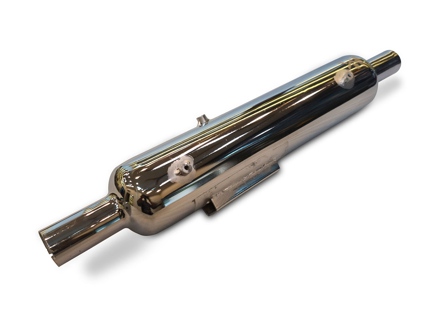 For Royal Enfield Meteor 350 Moderate Exhaust Silencer Chrome
