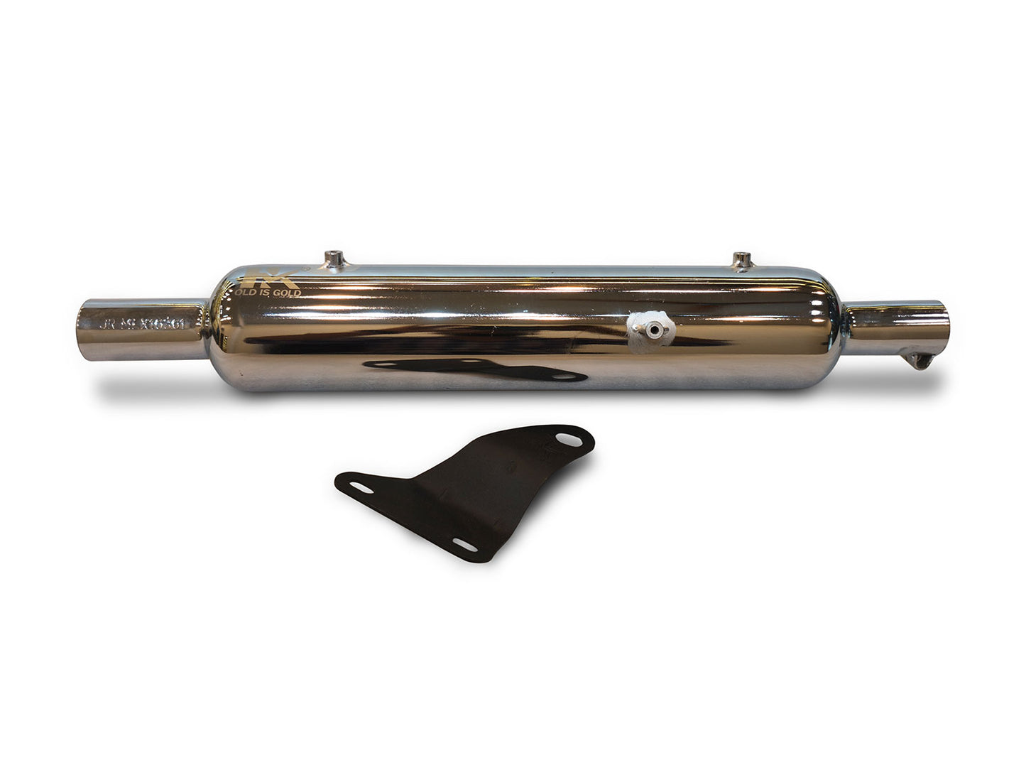For Royal Enfield Goan Classic 350 Moderate Exhaust Silencer Chrome