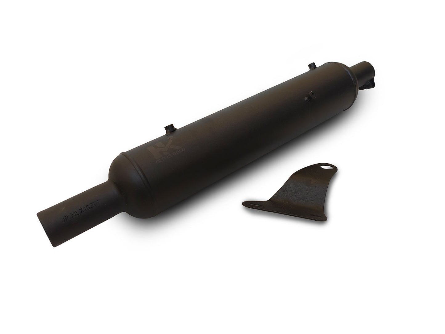 For Royal Enfield Meteor 350 Moderate Exhaust Silencer Black