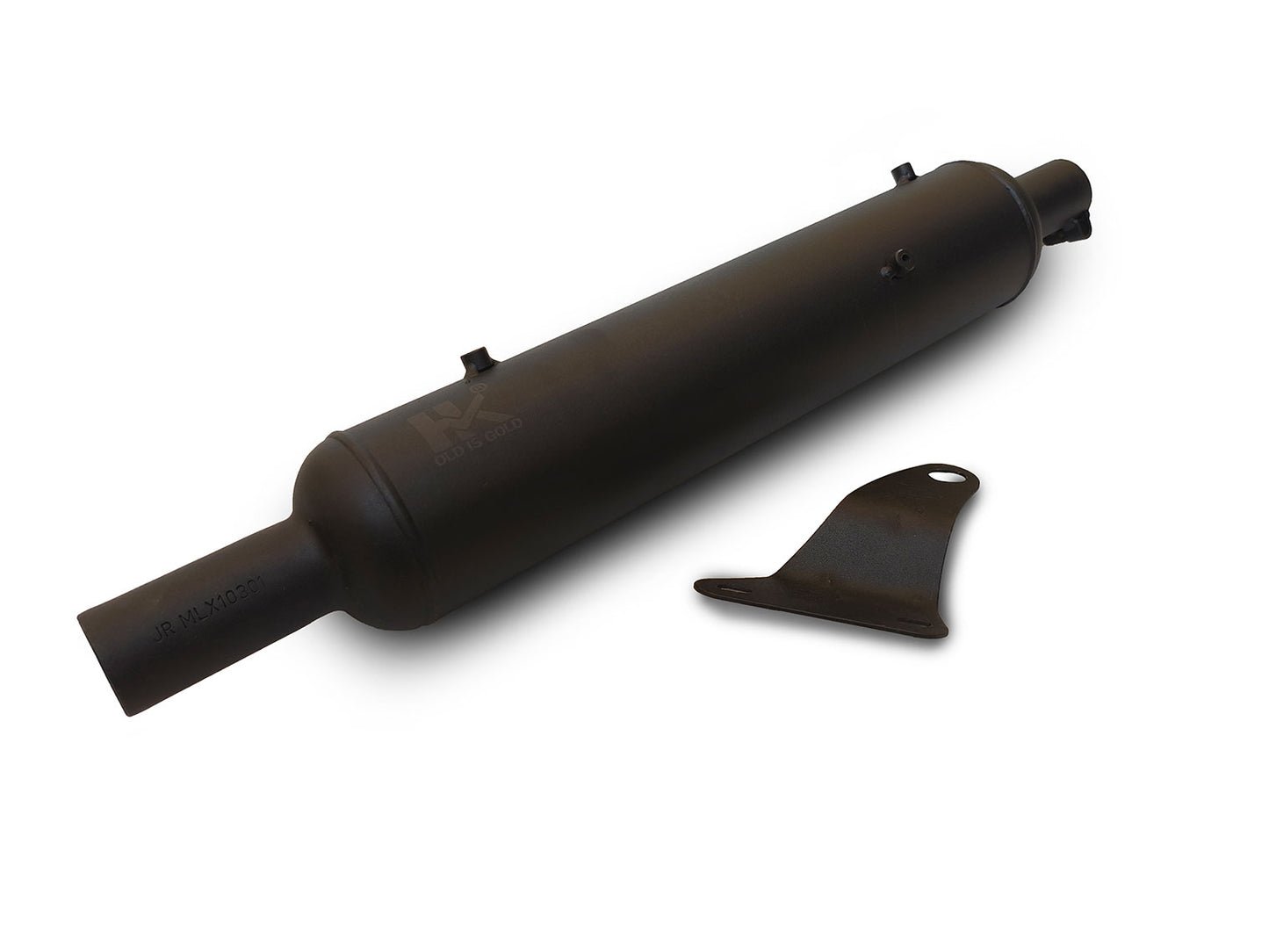 For Royal Enfield Goan Classic 350 Moderate Exhaust Silencer Black