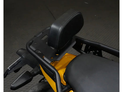 For Royal Enfield Guerrilla 450 Luggage Rack With Backrest Black