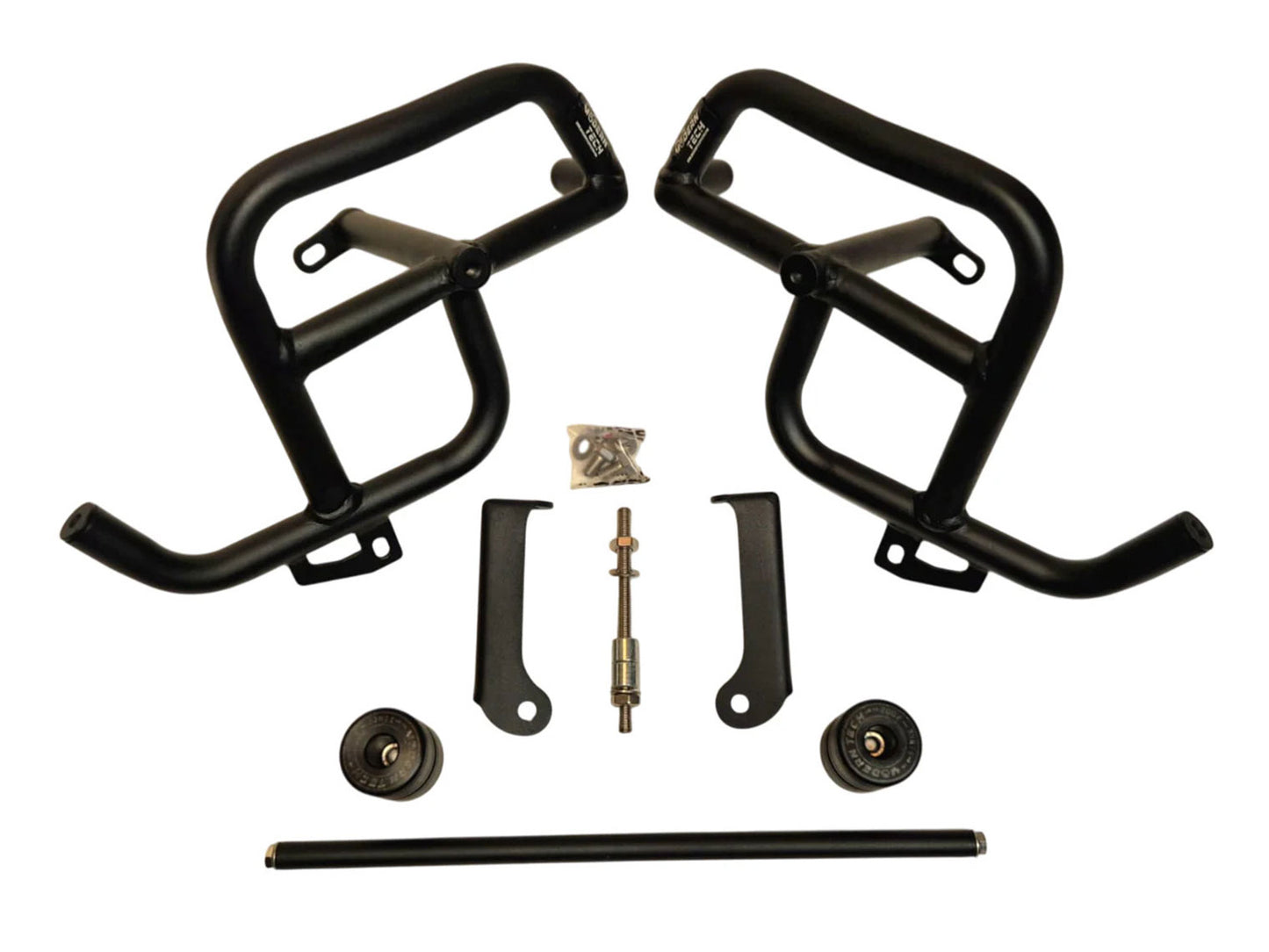For Royal Enfield Interceptor 650 Crash Guard With Sliders Black