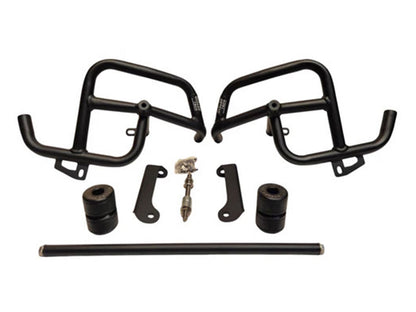 For Royal Enfield Interceptor 650 Crash Guard With Sliders Black