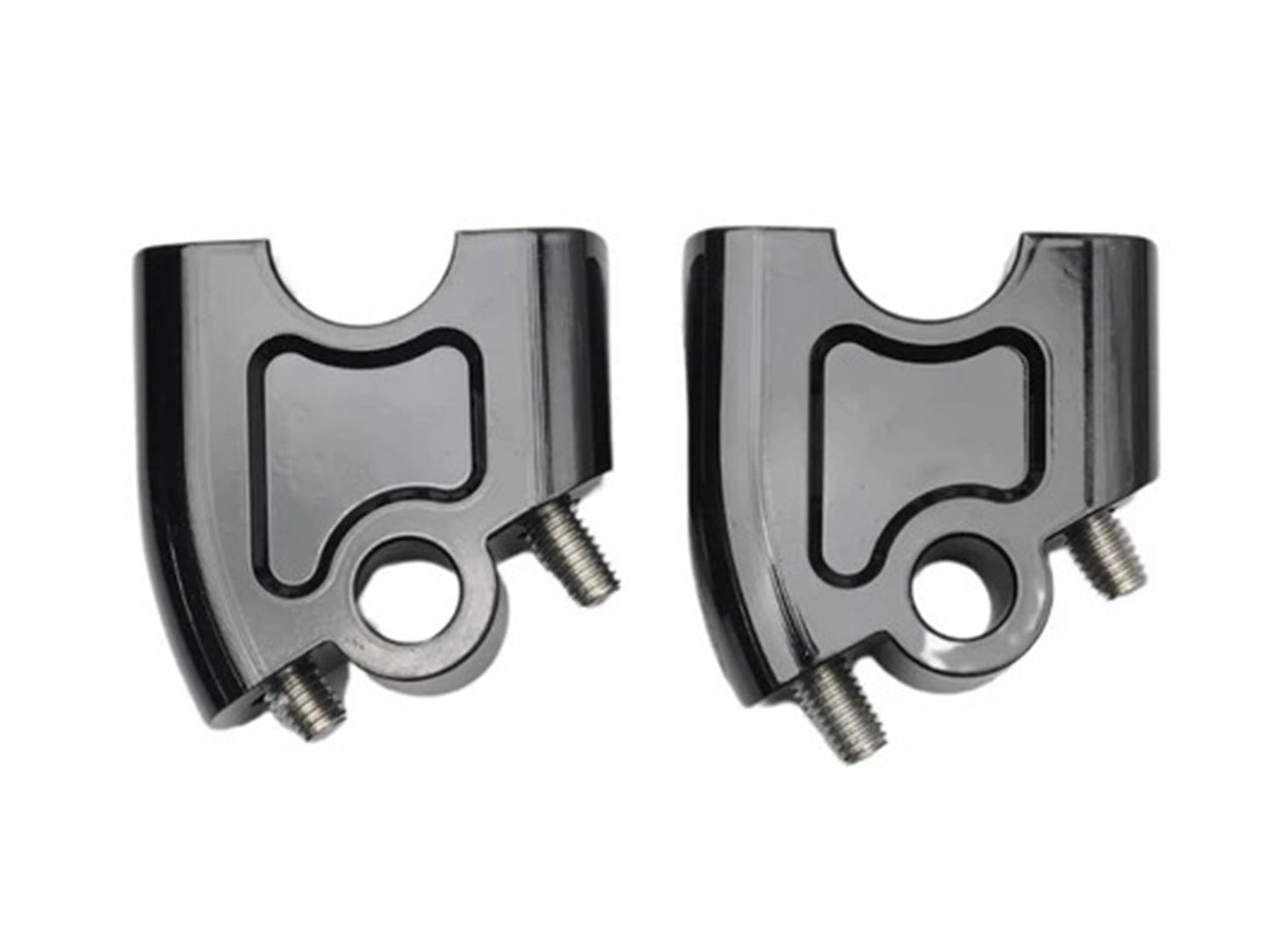 For Royal Enfield Interceptor 650 Handlebar Riser Black