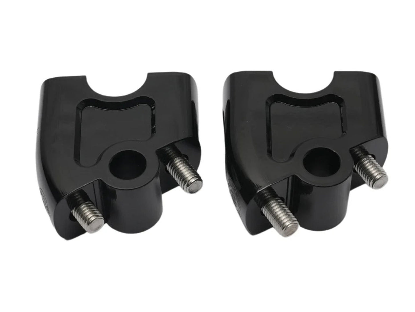 For Royal Enfield Interceptor 650 Handlebar Riser Black