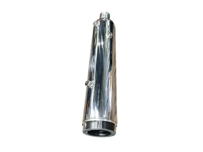 For Royal Enfield Meteor 350 Stainless Steel Rhino Racing Exhaust Silencer Chrome