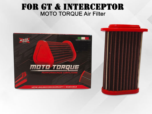 For Royal Enfield GT & Interceptor 650 MOTO TORQUE Air Filter