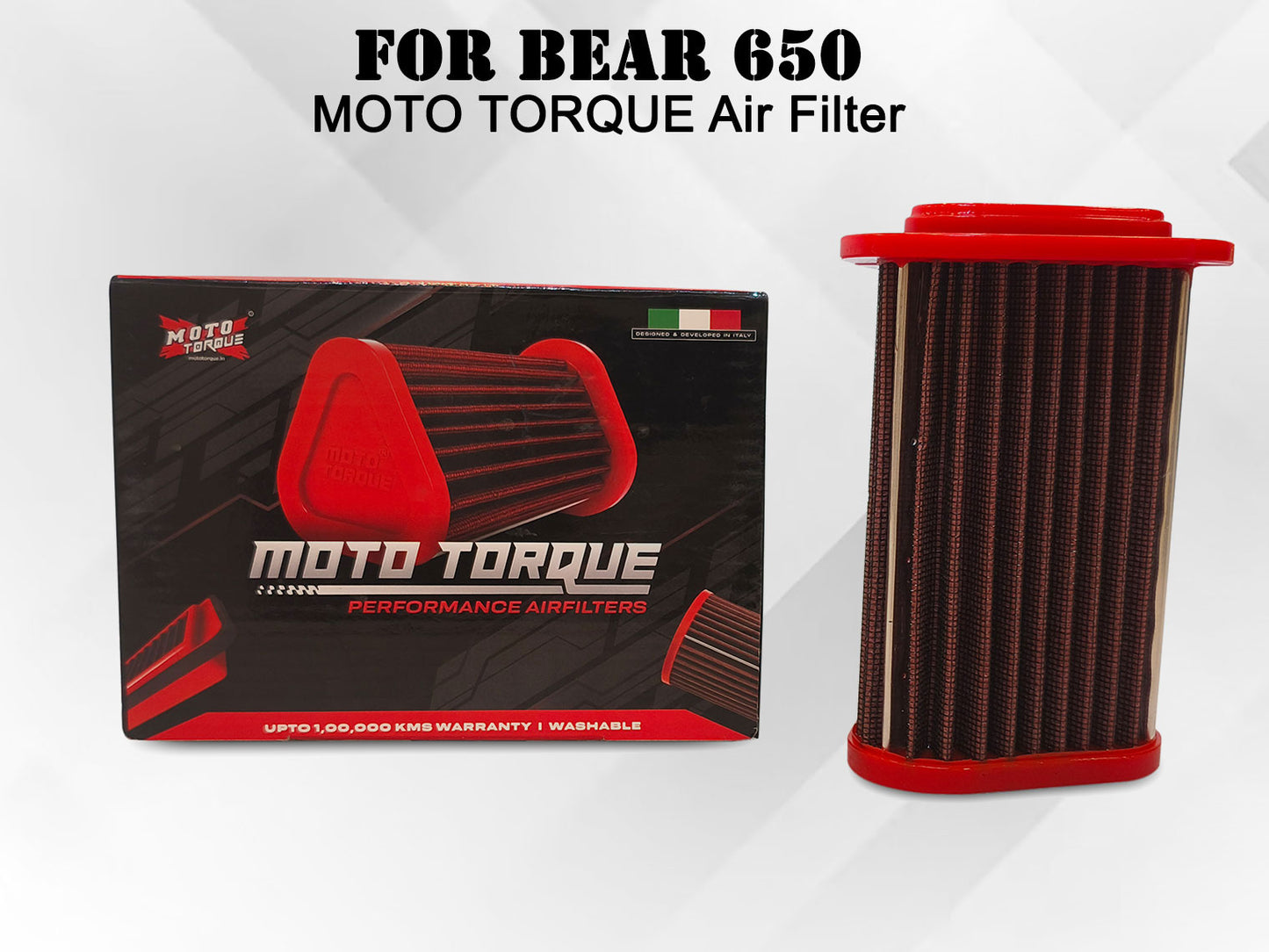 For Royal Enfield Bear 650 MOTO TORQUE Air Filter