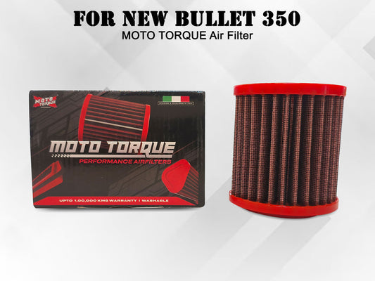 For Royal Enfield New Bullet 350 MOTO TORQUE Air Filter