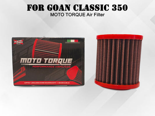 For Royal Enfield Goan Classic 350 MOTO TORQUE Air Filter