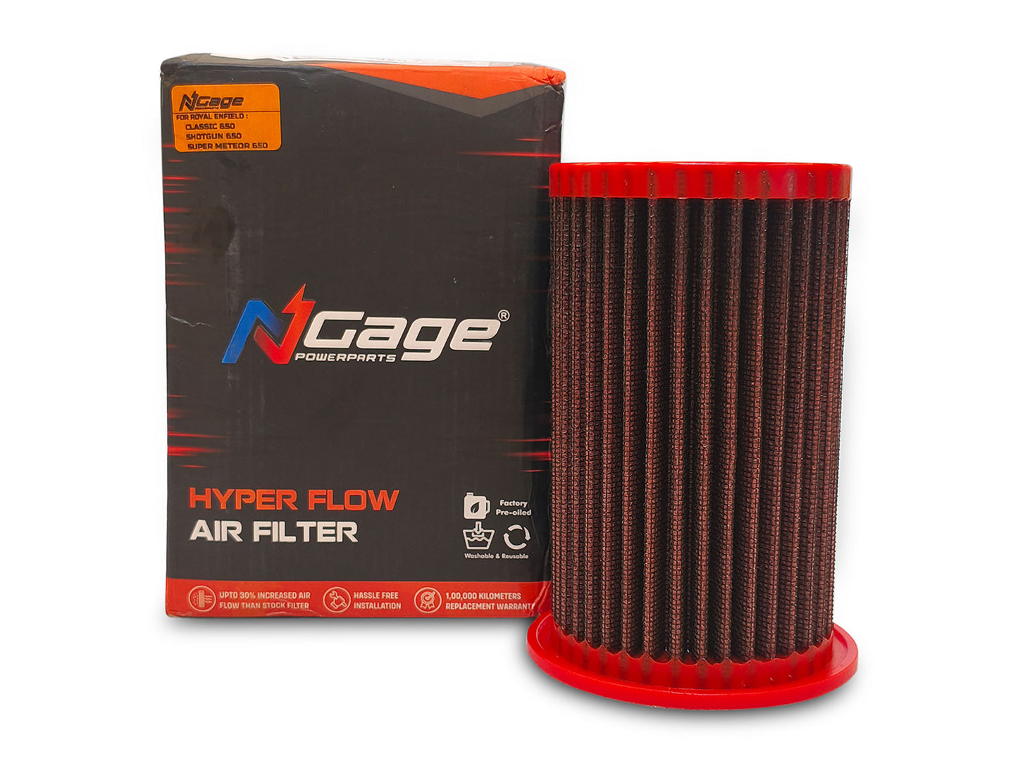 For Royal Enfield Shotgun 650 N-GAGE Air Filter