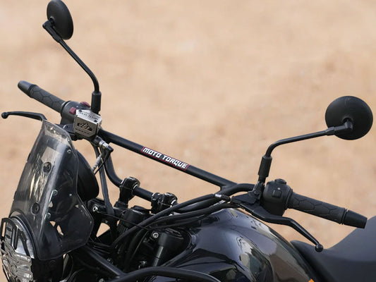 For Royal Enfield New Himalayan 450 Handlebar Black