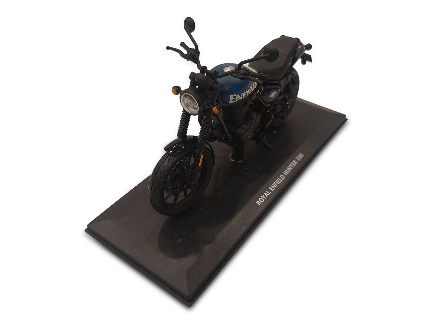 Genuine Royal Enfield Hunter 350 1:12 Scale Model Rebel Blue