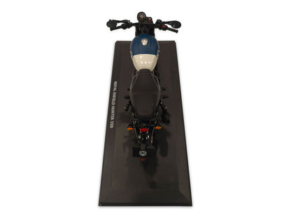 Genuine Royal Enfield Hunter 350 1:12 Scale Model Rebel Blue