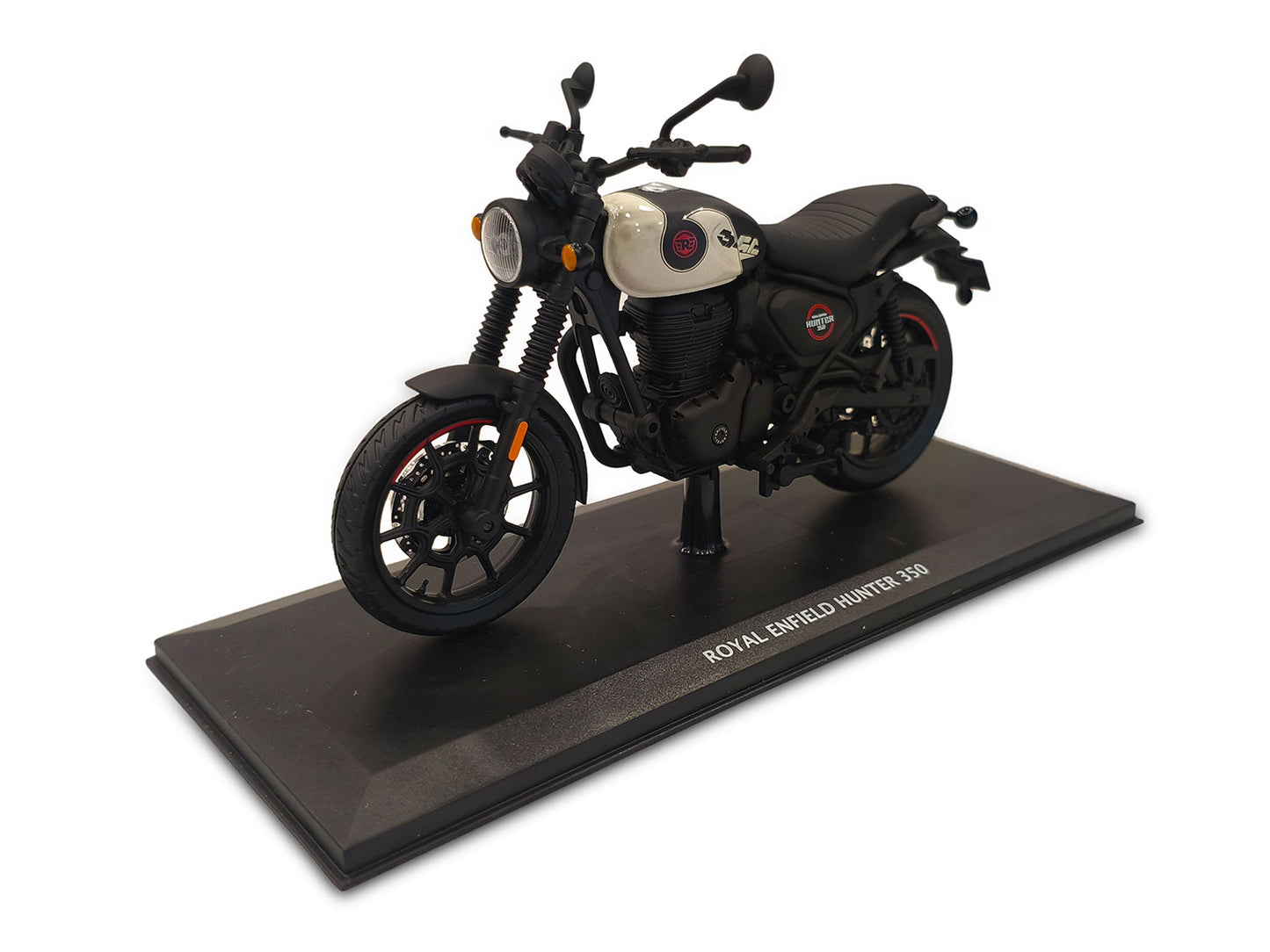 Genuine Royal Enfield Hunter 350 1:12 Scale Model Tokyo Black