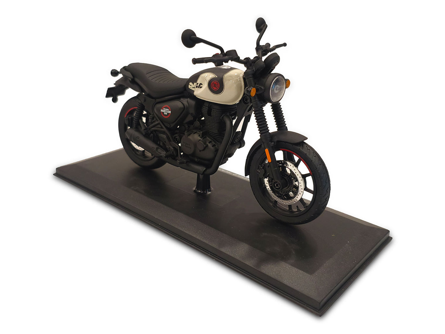 Genuine Royal Enfield Hunter 350 1:12 Scale Model Tokyo Black