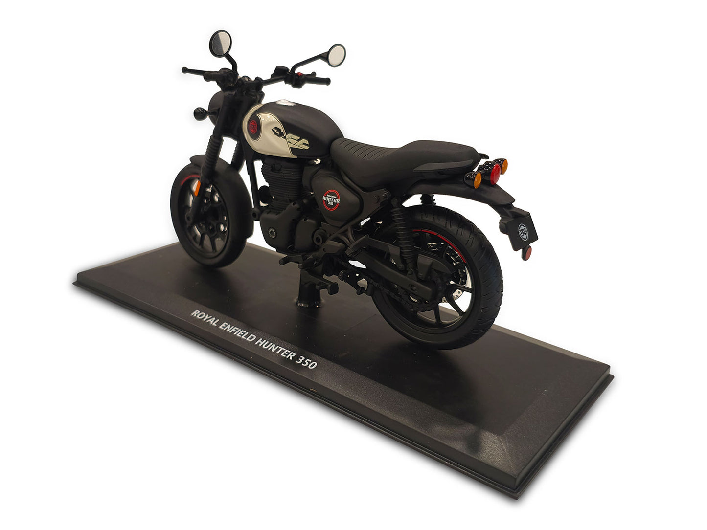 Genuine Royal Enfield Hunter 350 1:12 Scale Model Tokyo Black