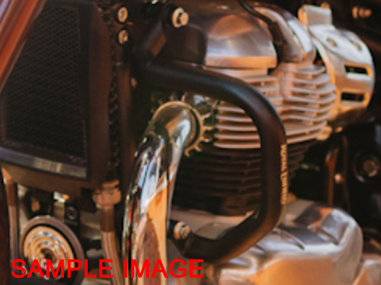 Genuine Royal Enfield Bullet 650 Compact Engine Guard Silver KXA00343