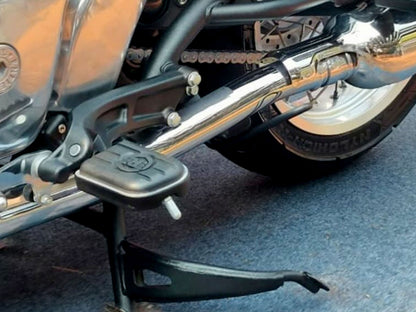 Genuine Royal Enfield Bullet 650 Deluxe Rider Footpegs Black KXA00331