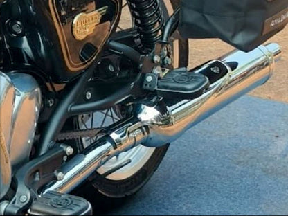 Genuine Royal Enfield Bullet 650 Deluxe Pillion Footpegs Black KXA00250
