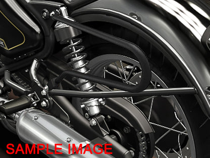 Genuine Royal Enfield Bullet 650 Soft Pannier Rails Black KXA00257