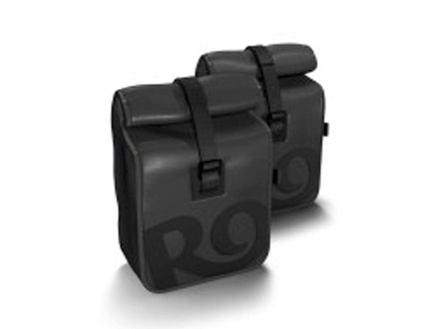 Genuine Royal Enfield Bullet 650 Pannier Rails With Modern Soft Panniers Black