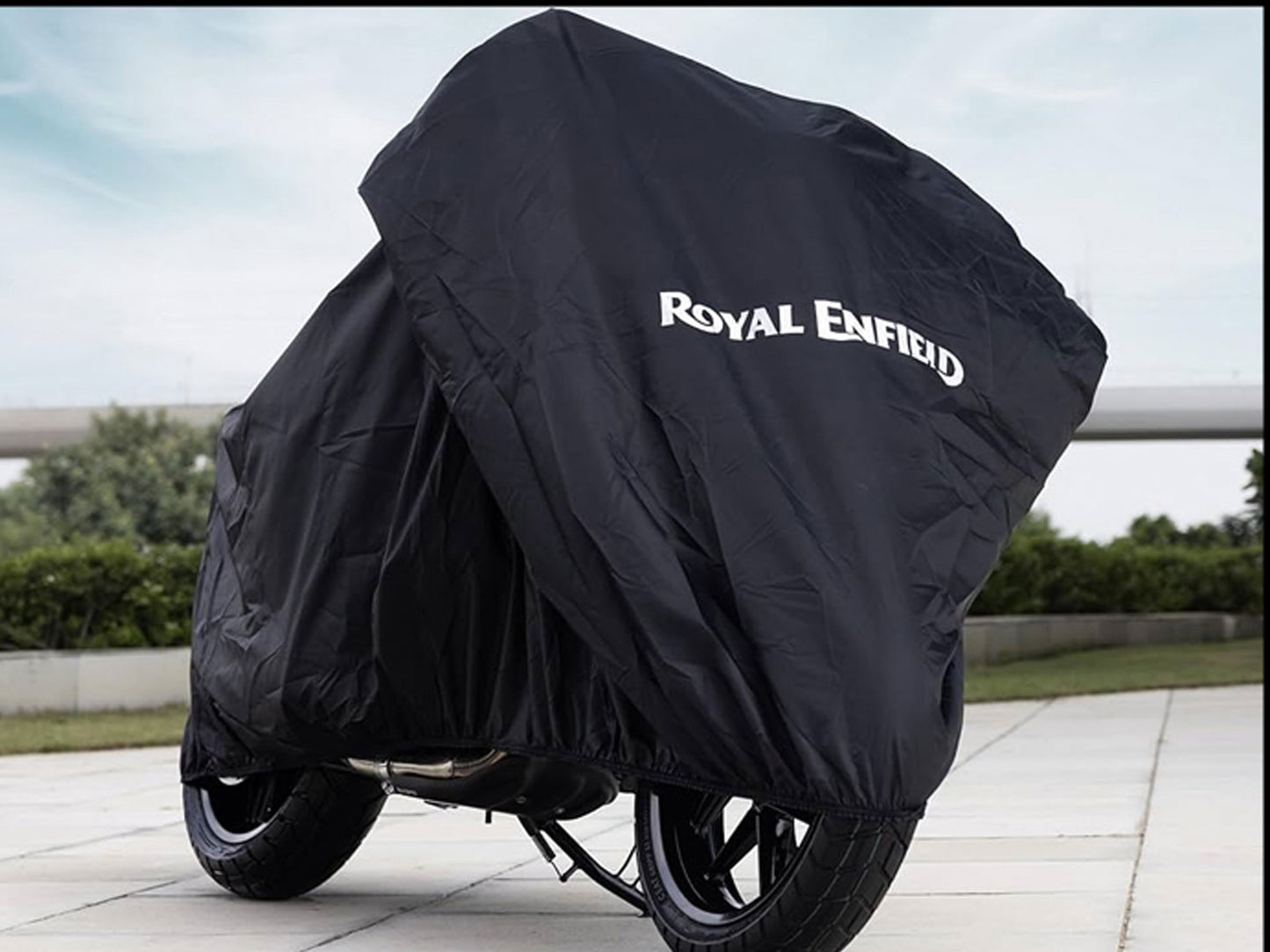 Genuine Royal Enfield Bullet 650 Black Water Resistant Bike Cover 1990642