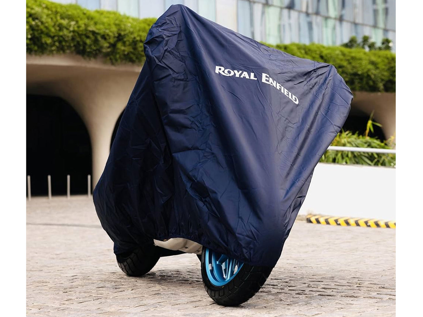 Genuine Royal Enfield Bullet 650 Navy Blue Water Resistant Bike Cover 1990643