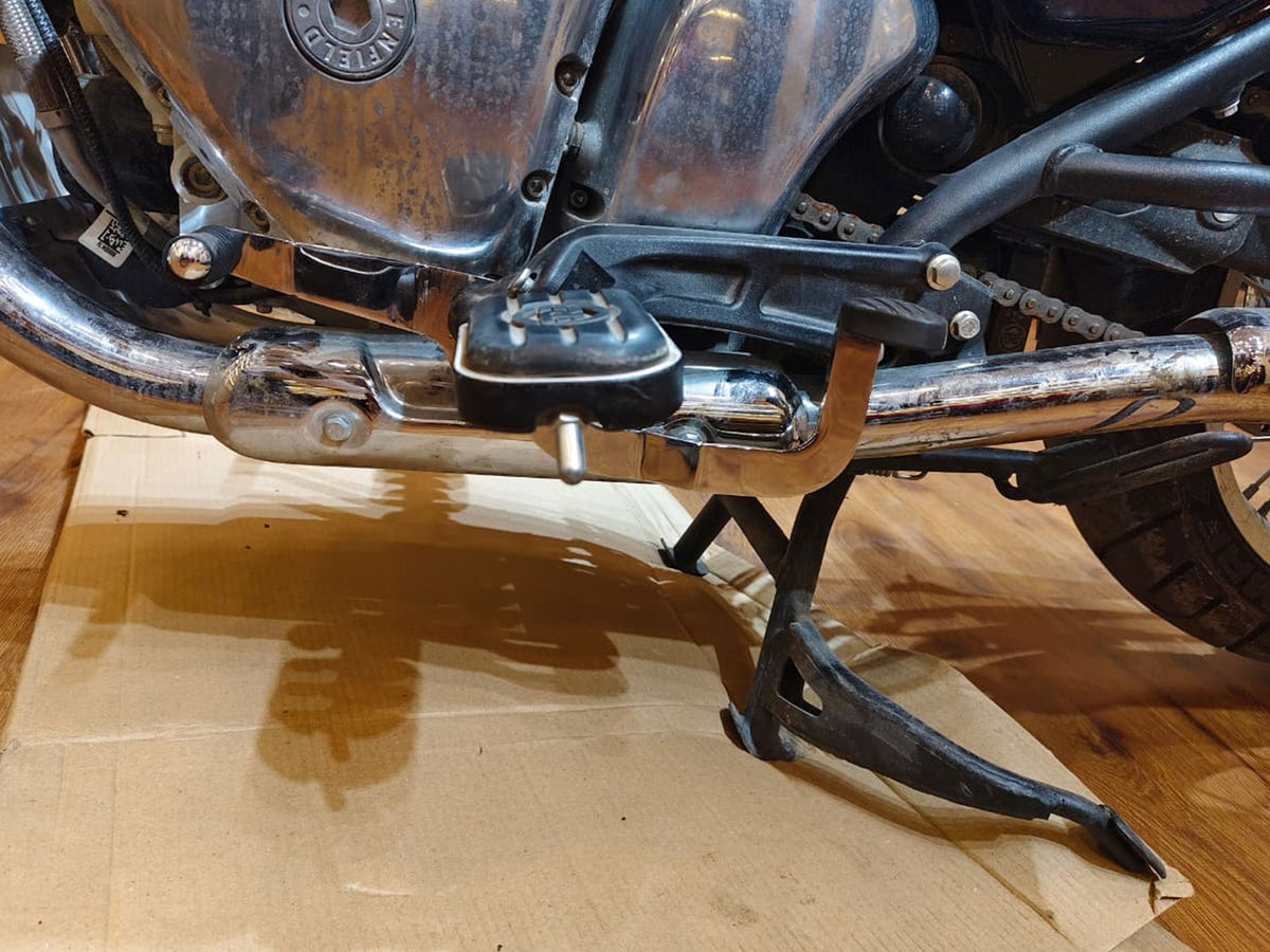 For Royal Enfield Bullet 650 Gear Shifter Lever With Rubber Chrome